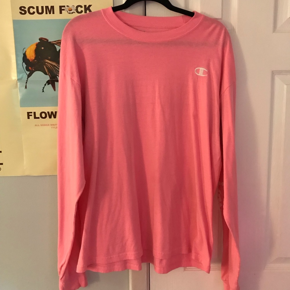 pink champion long sleeve